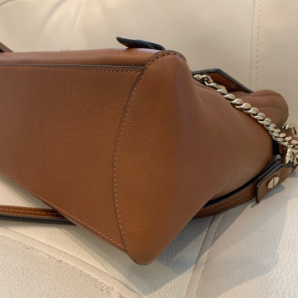 CHLOÉ FAYE LEATHER DAY BAG - Picture 7 of 8